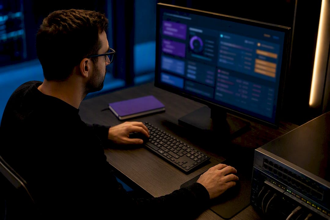 Email authentication testing workstation