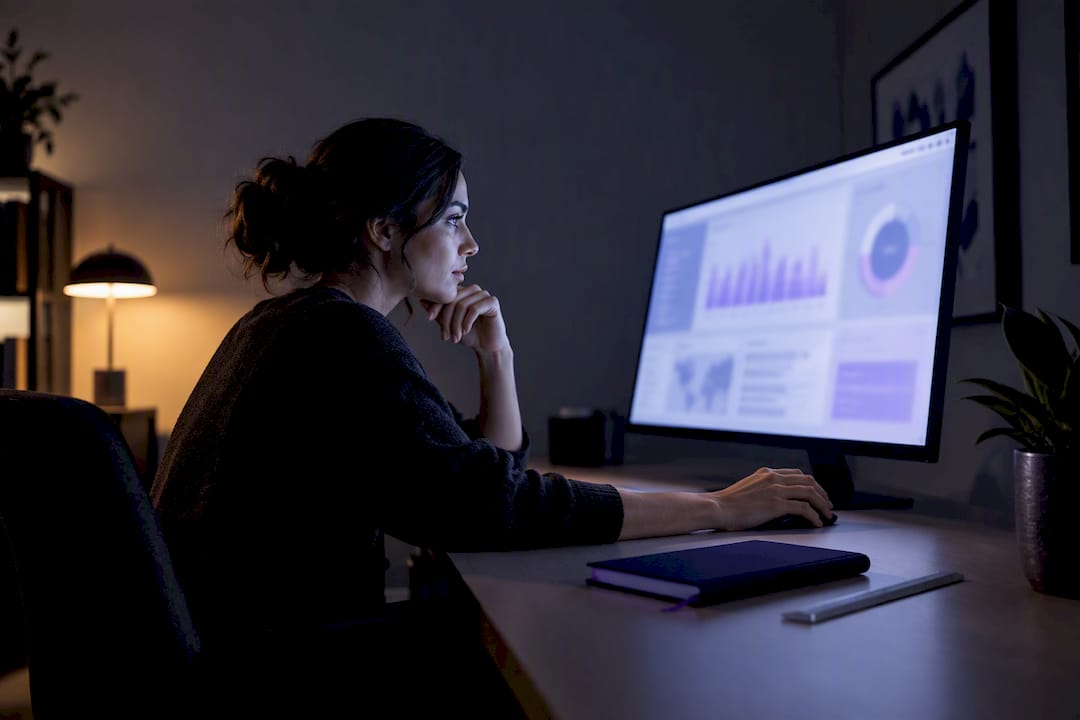 SEO strategist comparing competitor keyword data